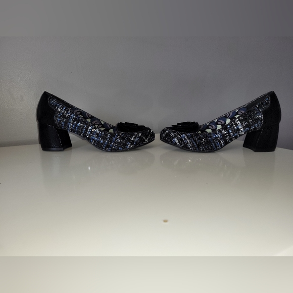 Ruby Shoo Thalia Loafer Heels, VGUC, Size 6 - Picture 3 of 7